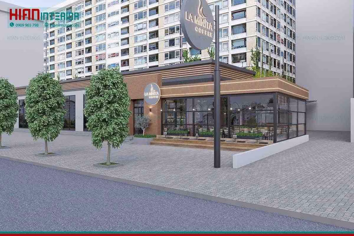 Mẫu Quán Cafe Hiện Đại Dễ Làm