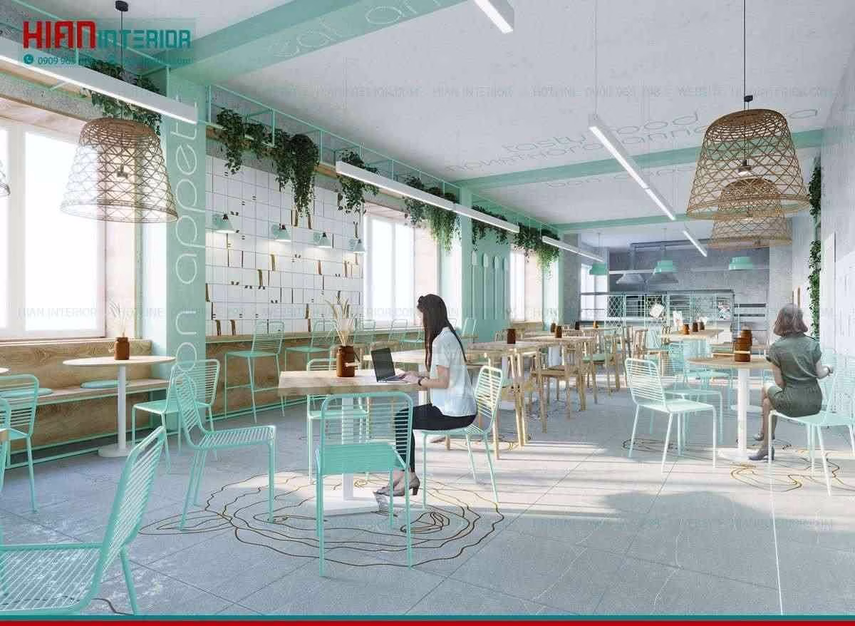 Mẫu Quán Cafe Hiện Đại Kinh Doanh Tốt