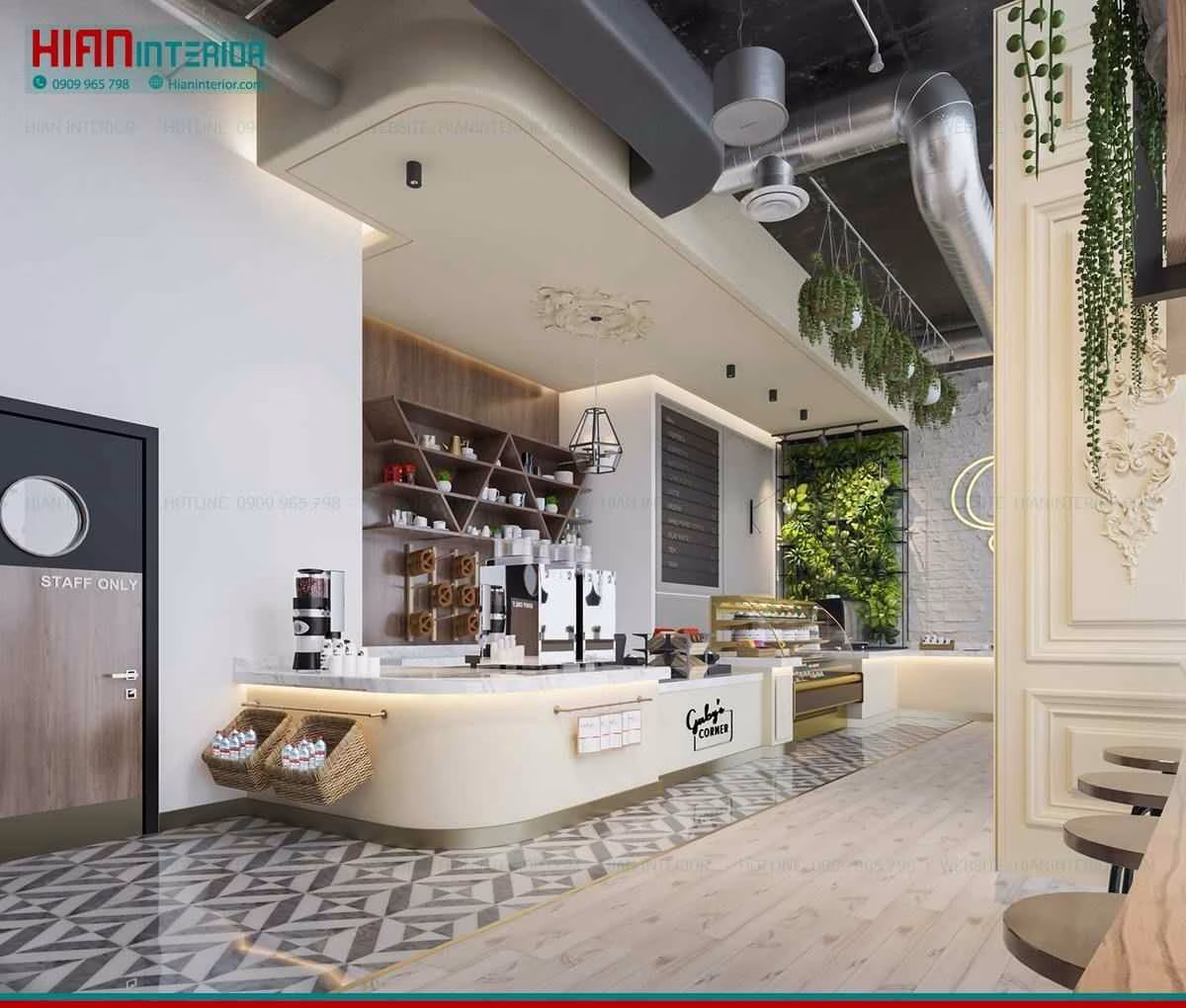 Quán Cafe Hiện Đại Cho Sinh Viên