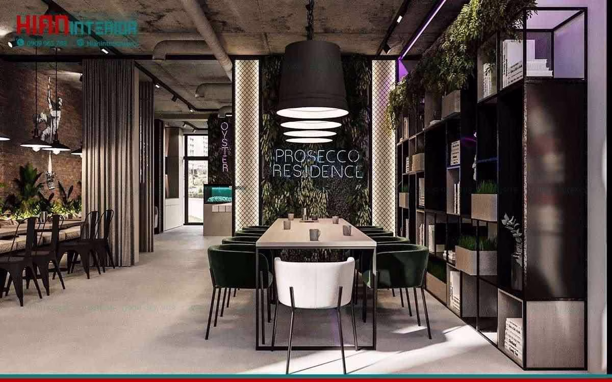 Quán Cafe Hiện Đại Cho Gia Đình