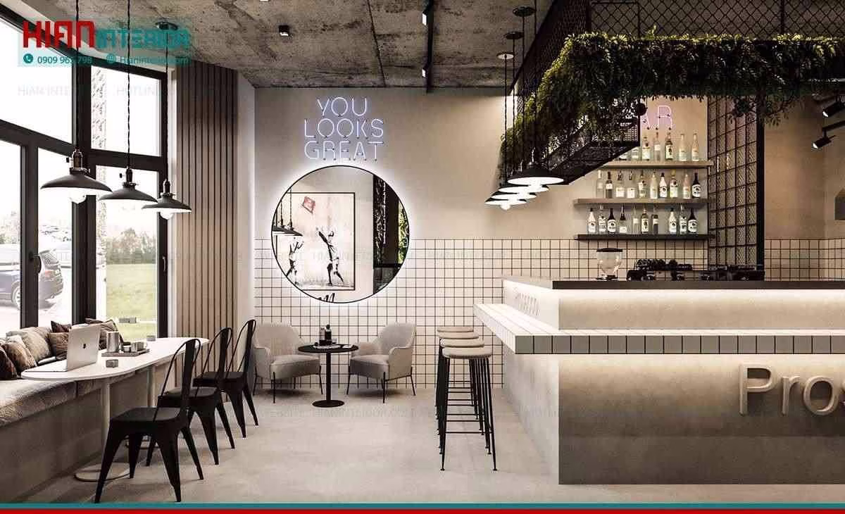 Quán Cafe Hiện Đại Cho Gia Đình