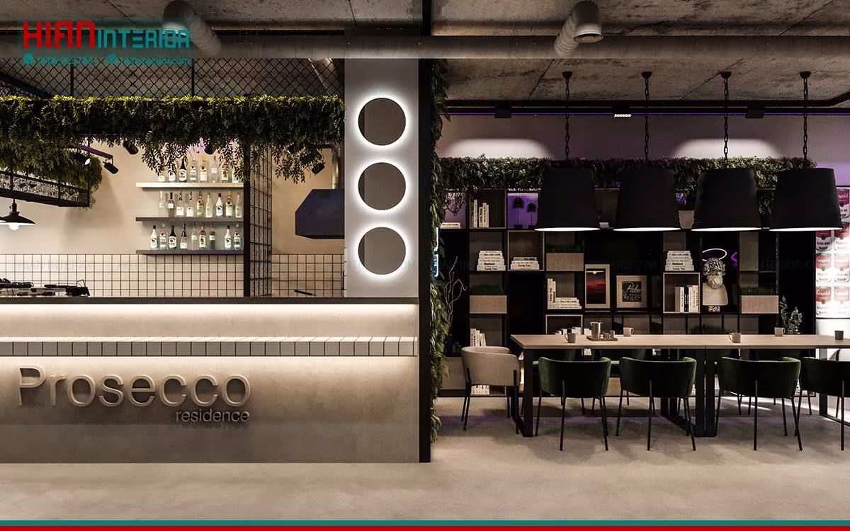 Quán Cafe Hiện Đại Cho Gia Đình