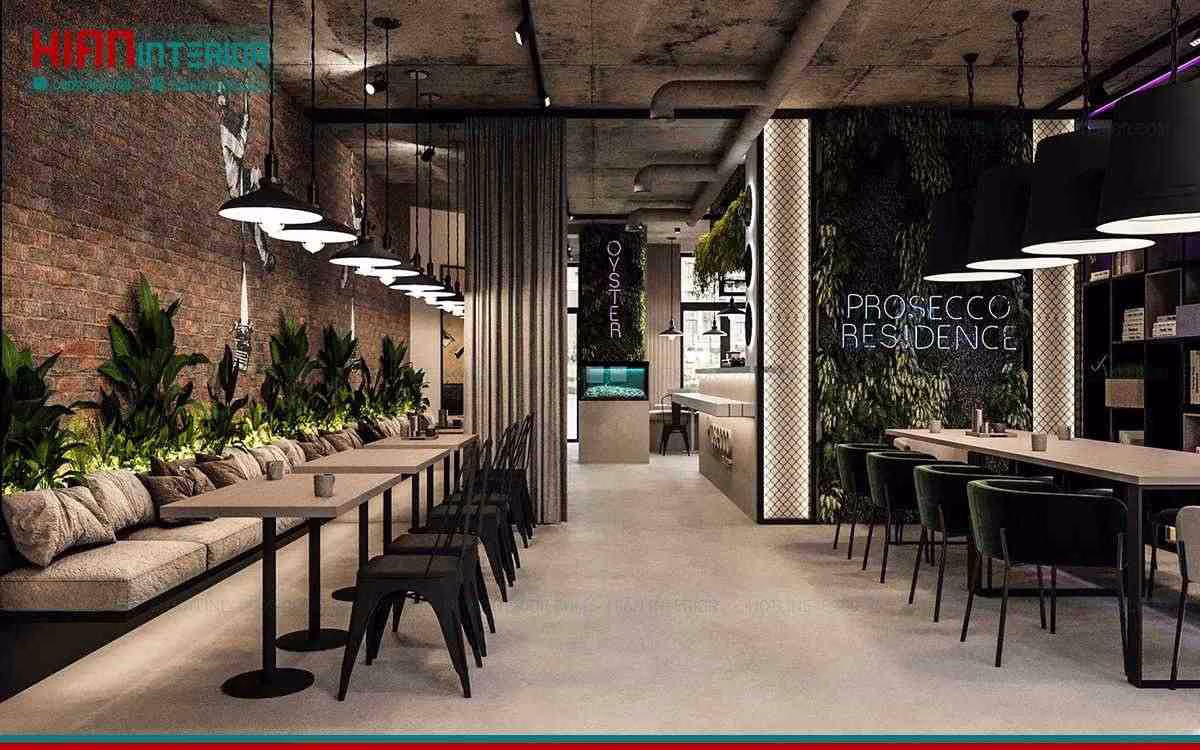 Quán Cafe Hiện Đại Cho Gia Đình