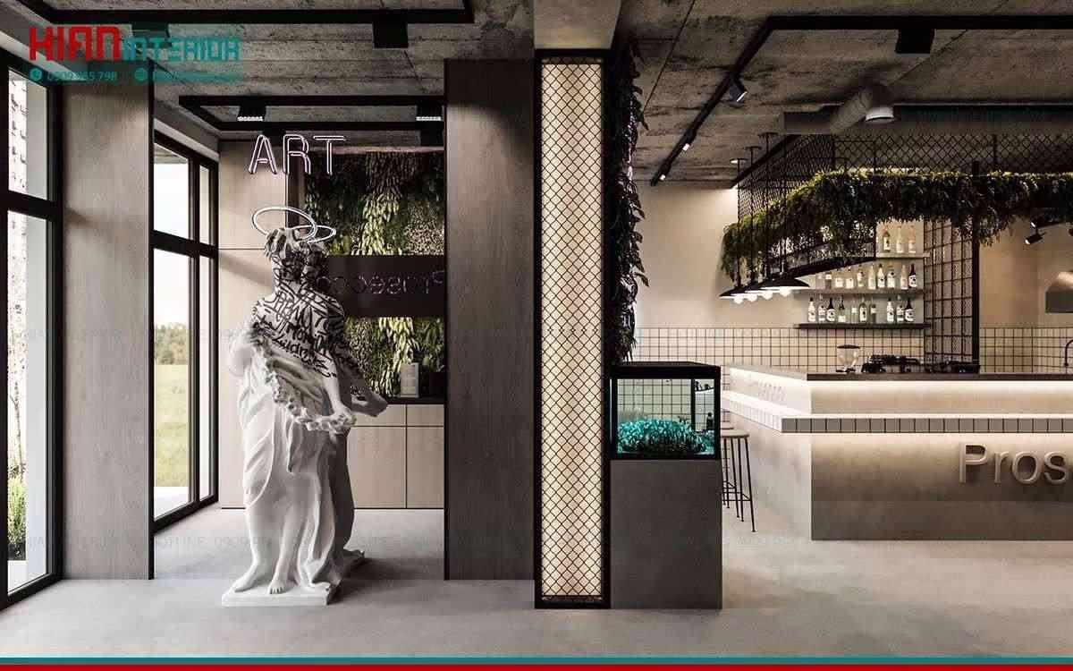Quán Cafe Hiện Đại Cho Gia Đình