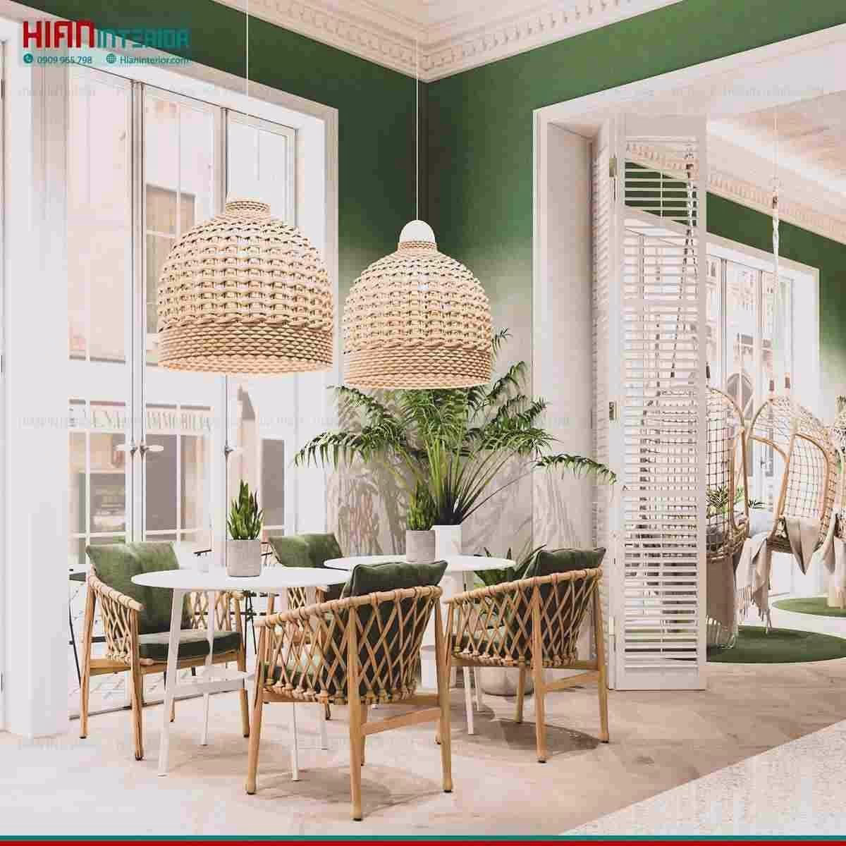 Quán Cafe Hiện Đại Khu Du Lịch
