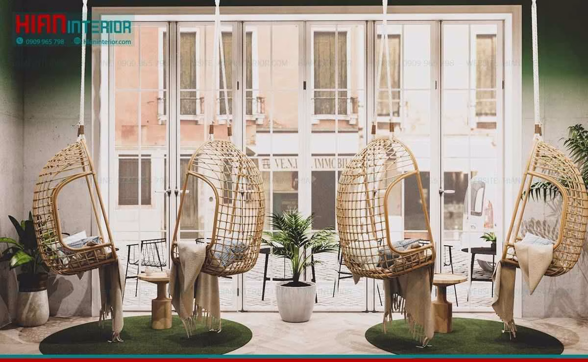 Quán Cafe Hiện Đại Khu Du Lịch