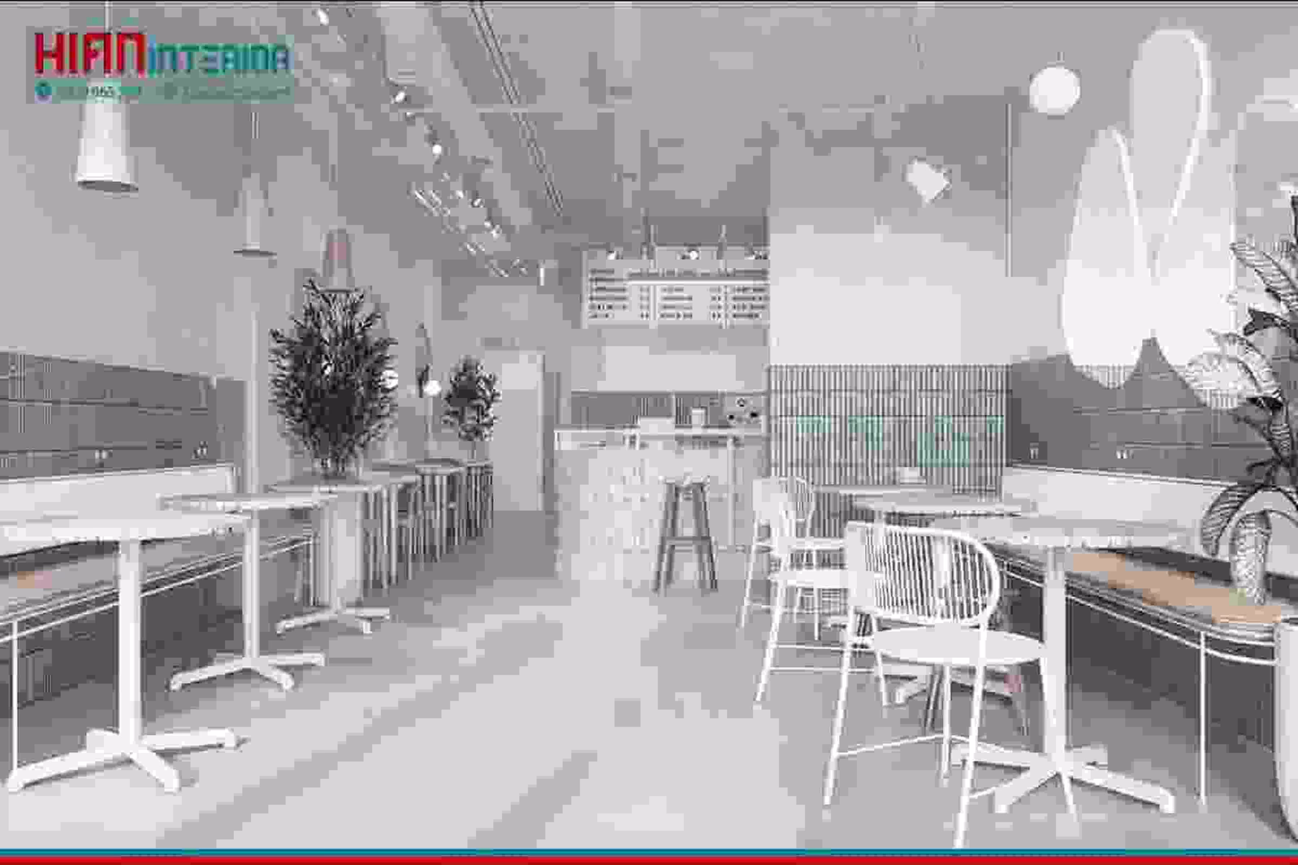 Quán Cafe Hiện Đại Gần Trường Học