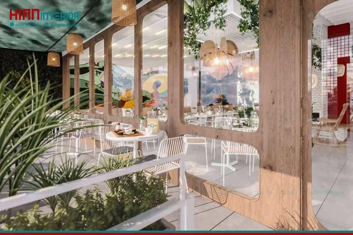 Quán Cafe Hiện Đại Kết Hợp Làm Việc