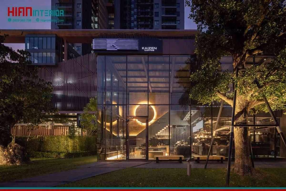 Quán Cafe Hiện Đại Học Tập