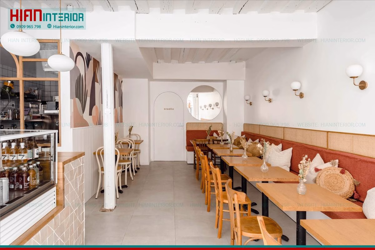 Thiết Kế Quán Cafe Hiện Đại