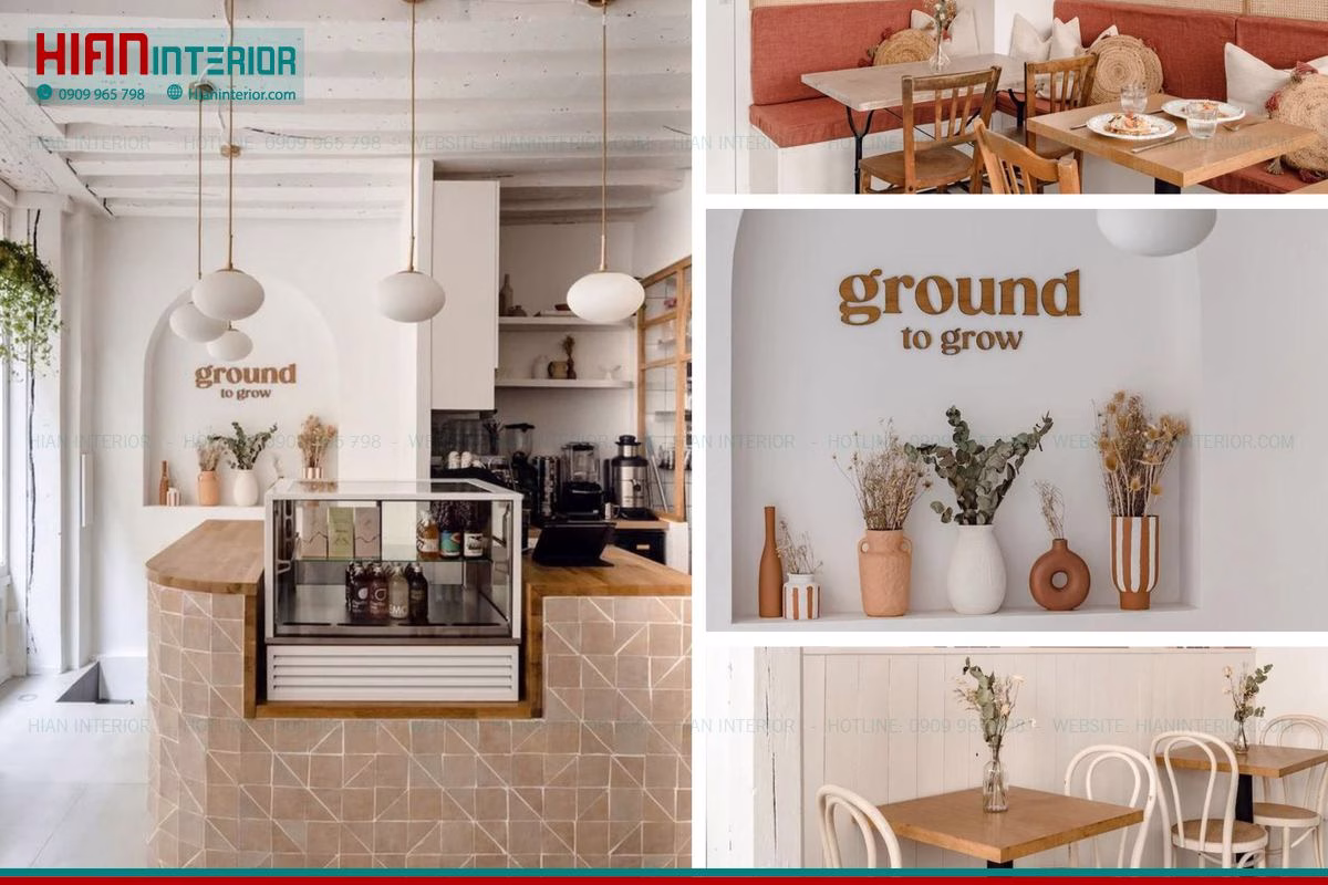 Thiết Kế Quán Cafe Hiện Đại