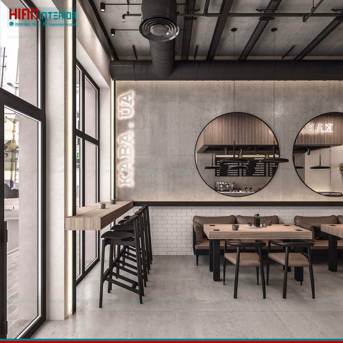 Báo Giá Quán Cafe Hiện Đại