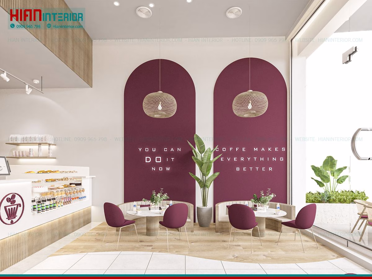 Setup Quán Cafe Hiện Đại