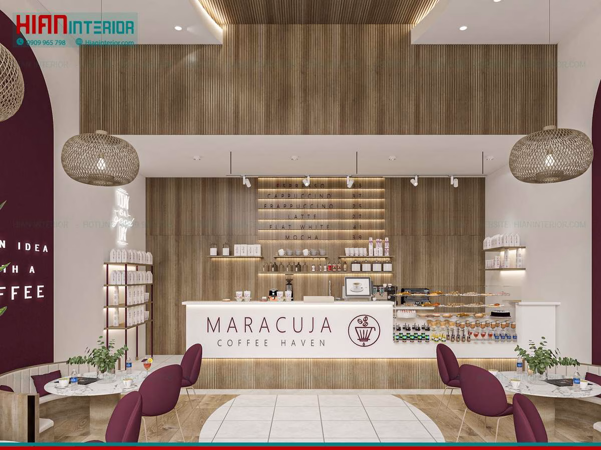 Setup Quán Cafe Hiện Đại