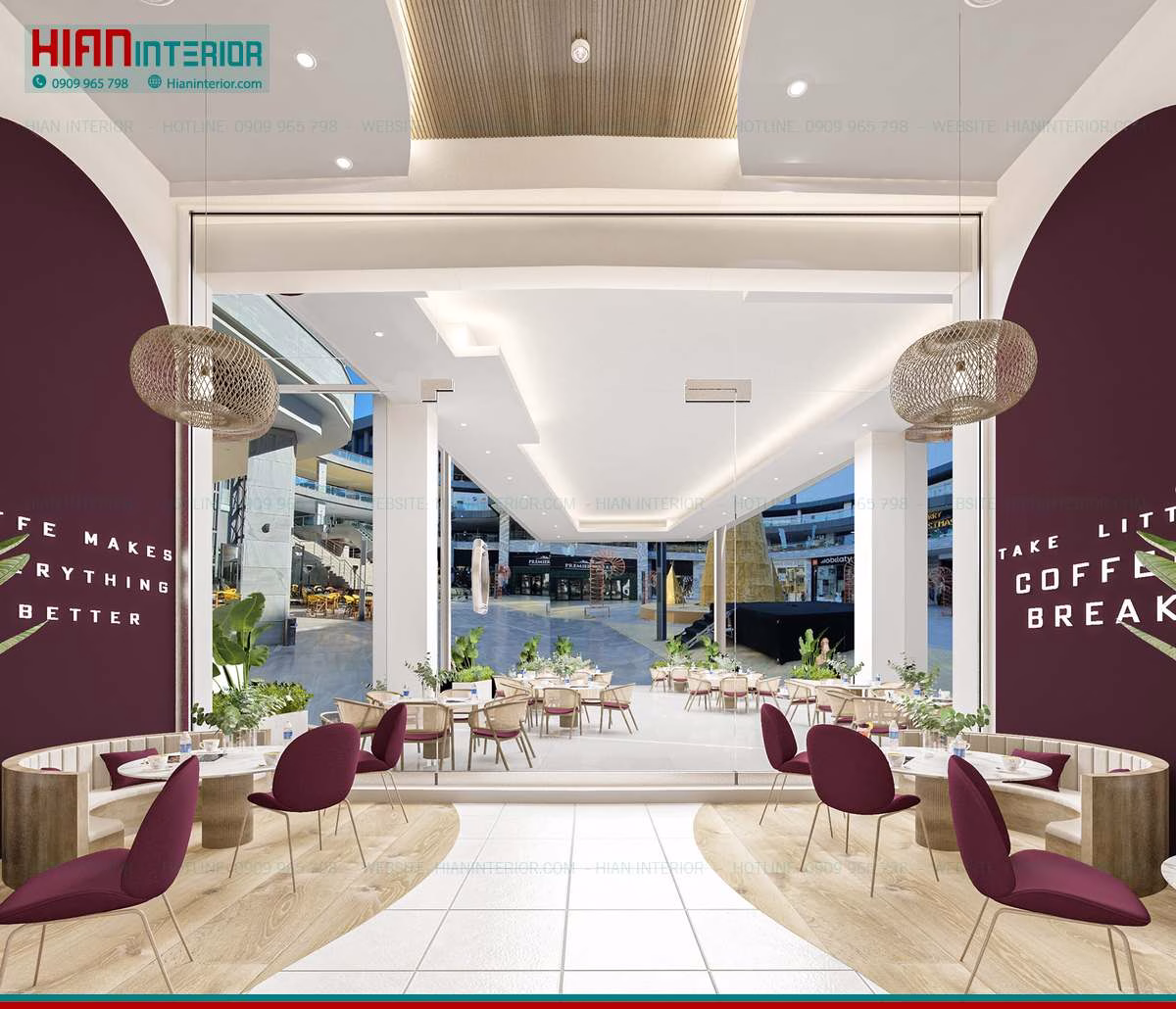 Setup Quán Cafe Hiện Đại