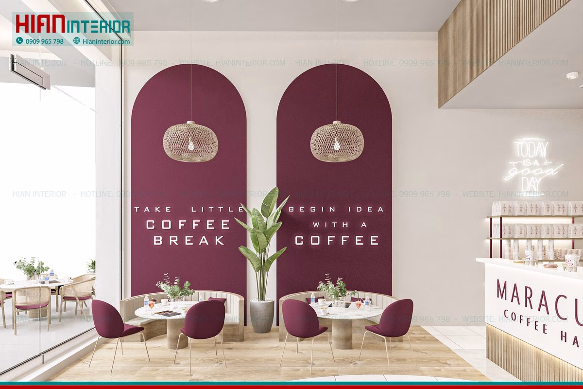 Setup Quán Cafe Hiện Đại