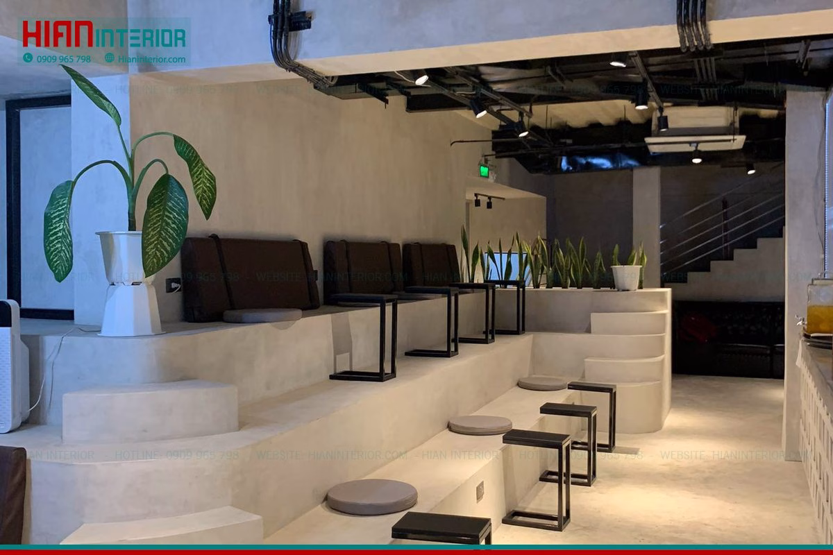 Quán Cafe Hiện Đại Đơn Giản