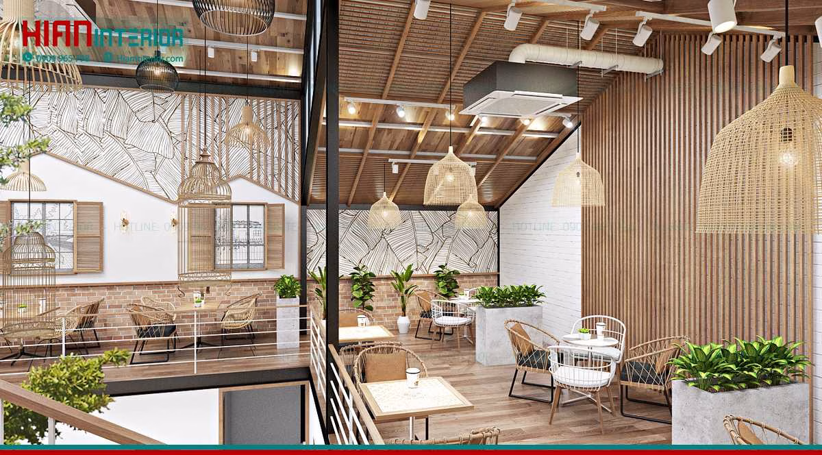 Quán Cafe Hiện Đại Sang Trọng