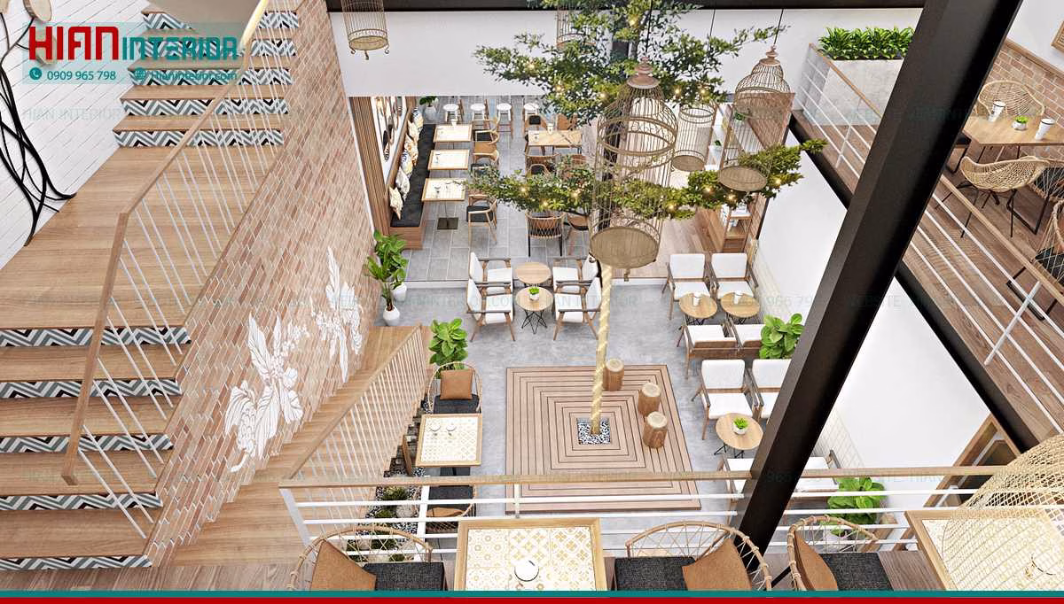 Quán Cafe Hiện Đại Sang Trọng