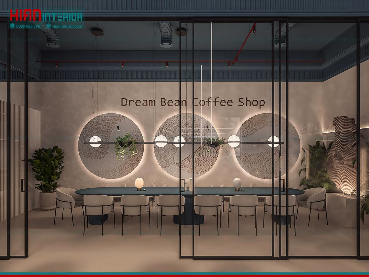 Quán Cafe Hiện Đại Phong Cách Hàn Quốc