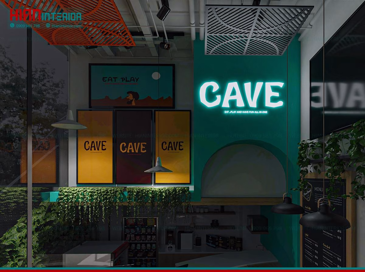 Quán Cafe Hiện Đại Châu Âu