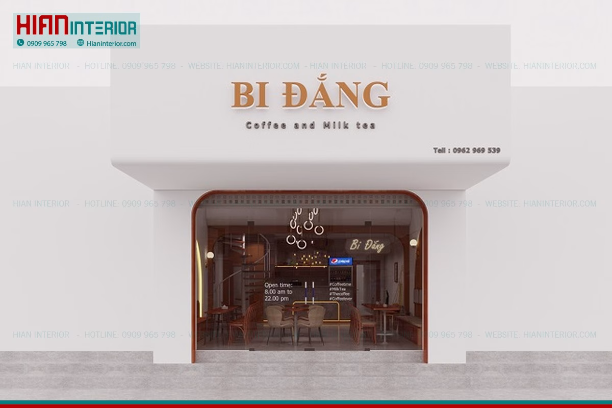 Quán Cafe Hiện Đại Độc Đáo