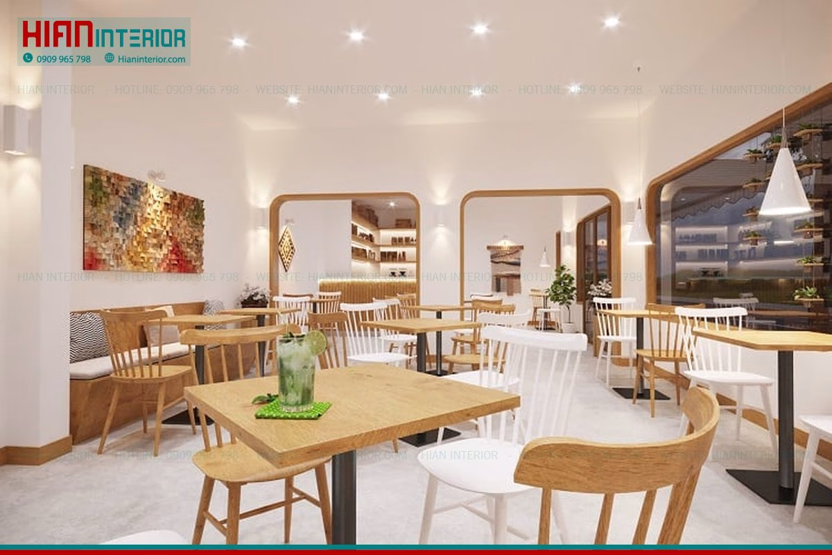 Phong Cách Quán Cafe Hiện Đại 2025