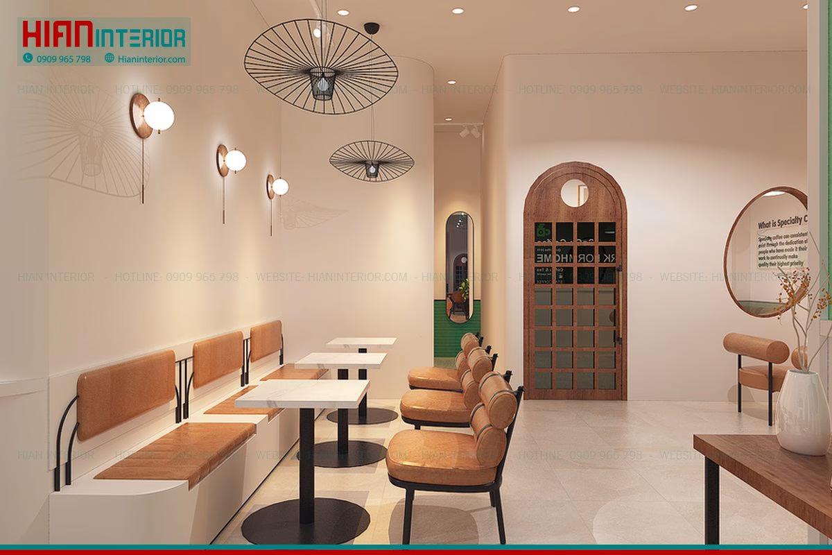Quán Cafe Hiện Đại Kết Hợp Thiên Nhiên