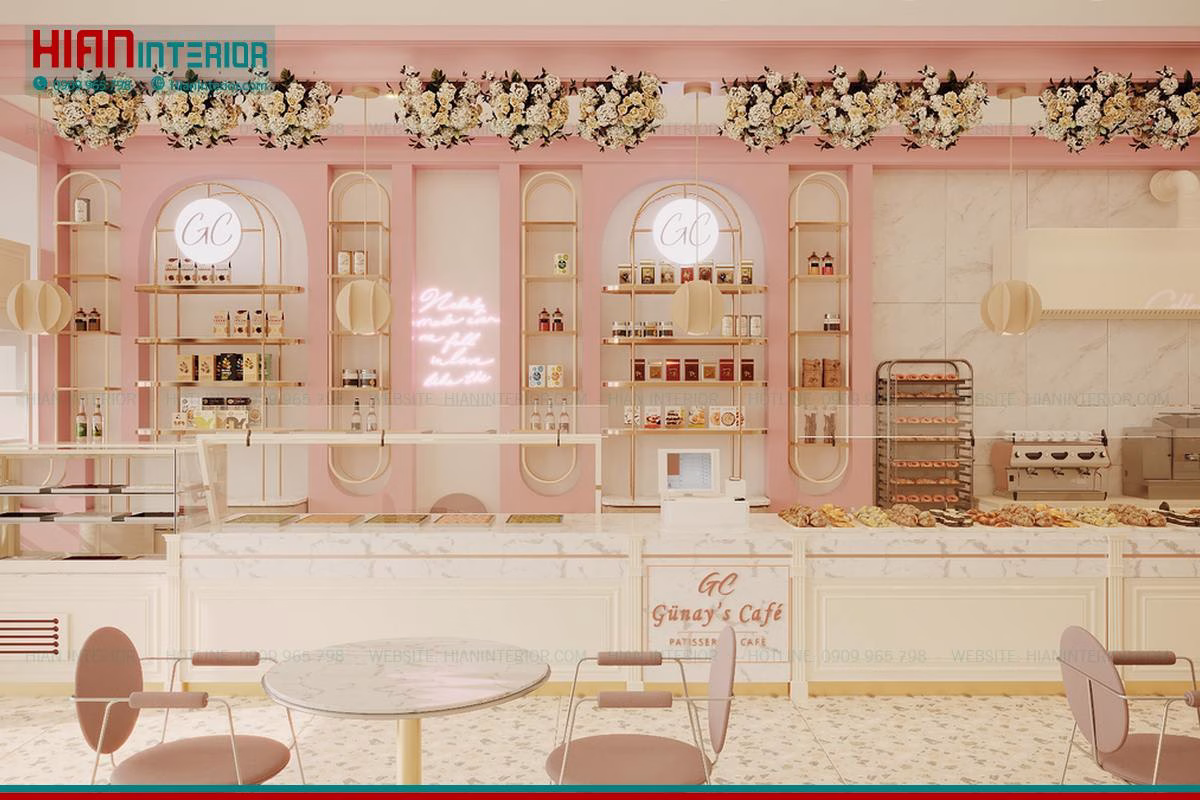 Quán Cafe Hiện Đại 30M2