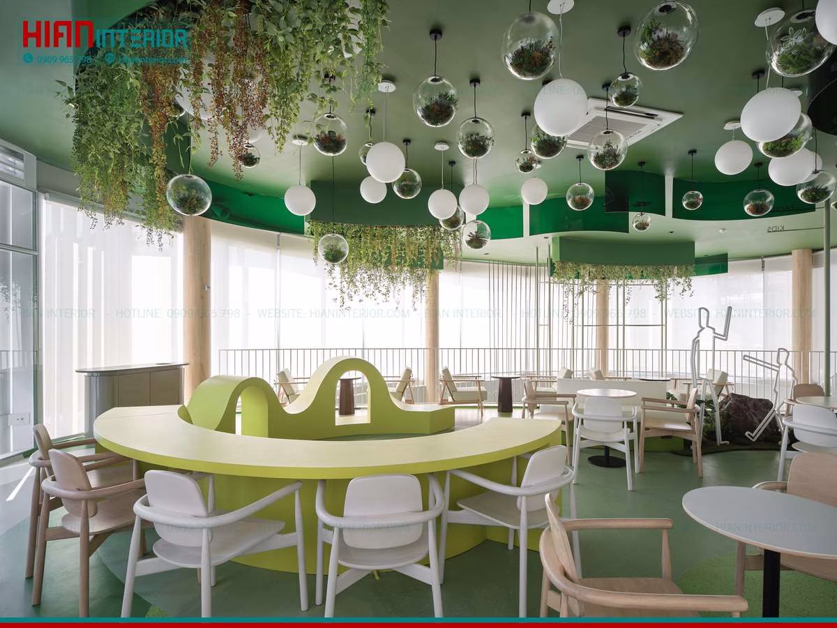 Quán Cafe Hiện Đại 40M2