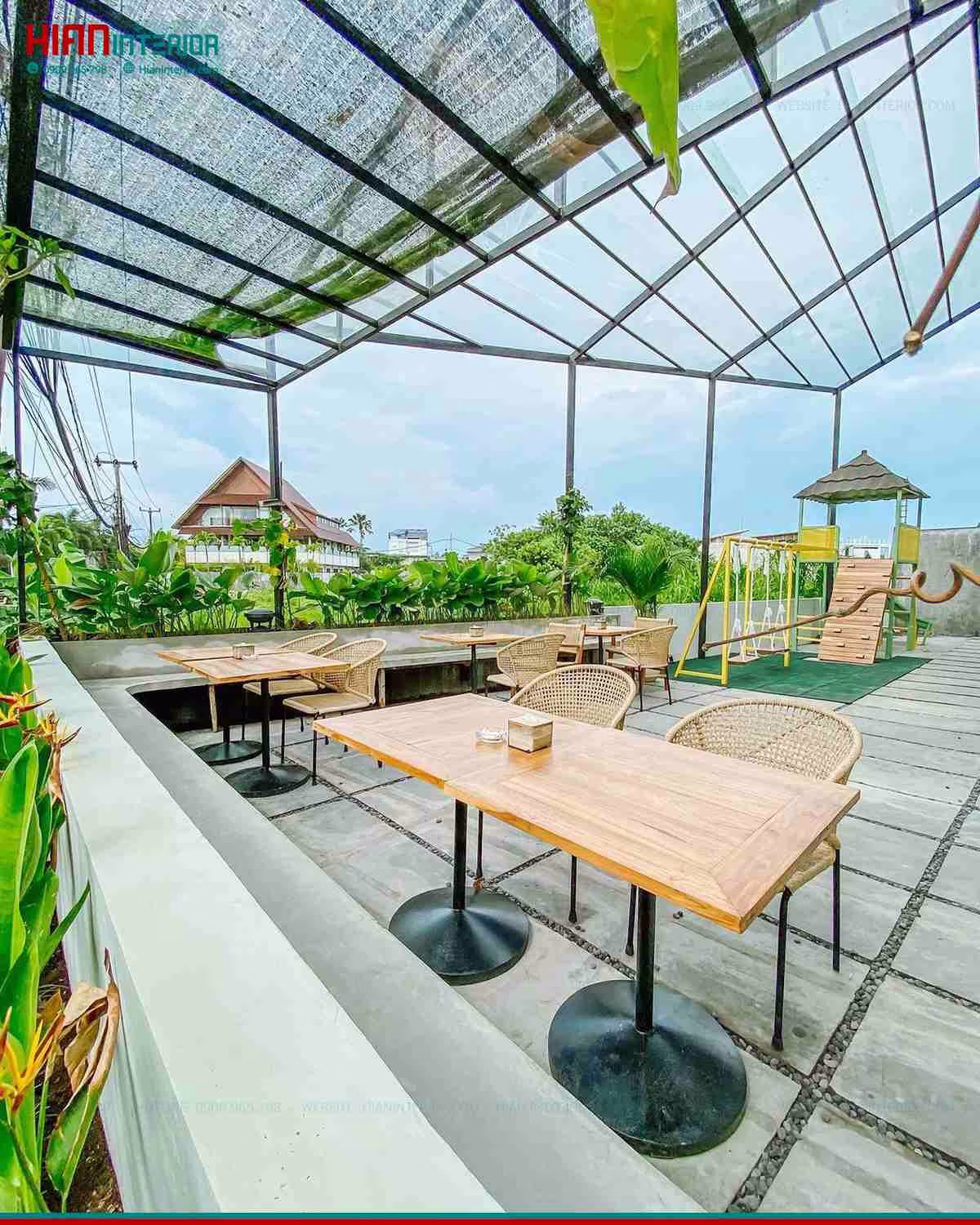 Quán Cafe Hiện Đại 50M2