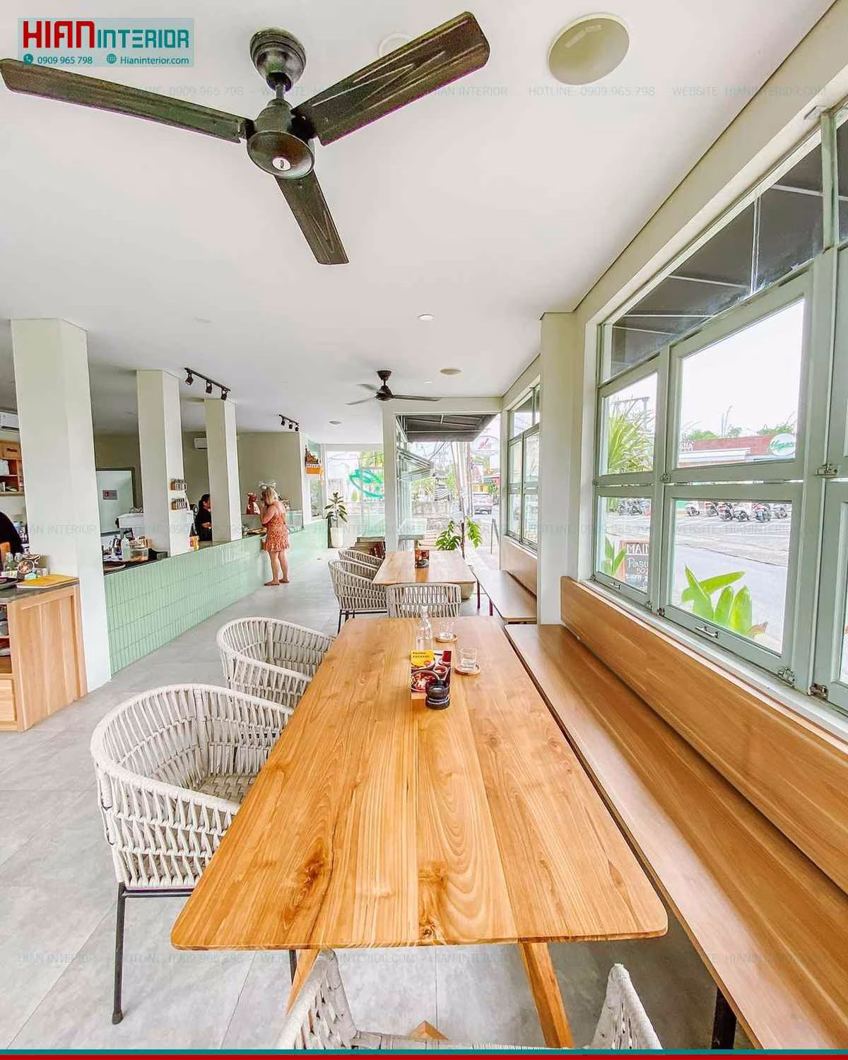 Quán Cafe Hiện Đại 50M2