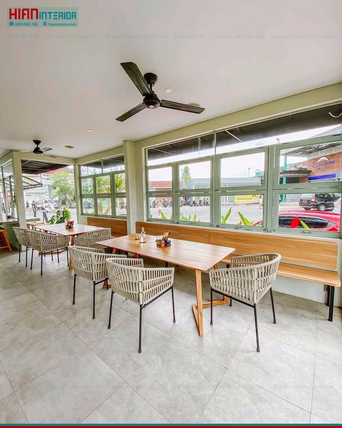 Quán Cafe Hiện Đại 50M2