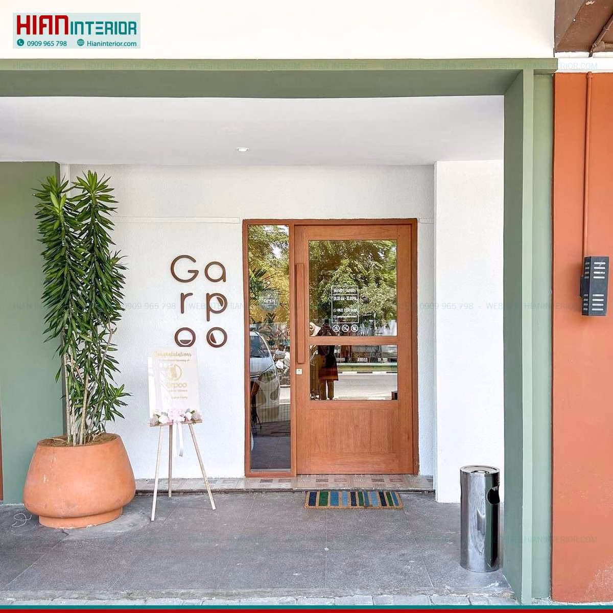 Quán Cafe Hiện Đại 100M2