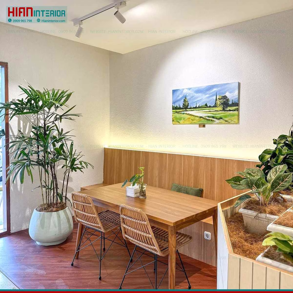Quán Cafe Hiện Đại 100M2