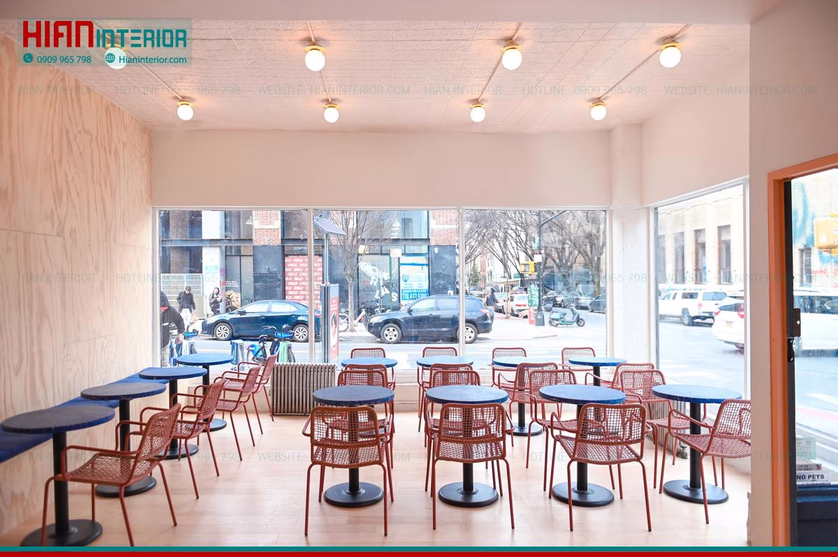 Quán Cafe Hiện Đại Kết Hợp Nhà Ở