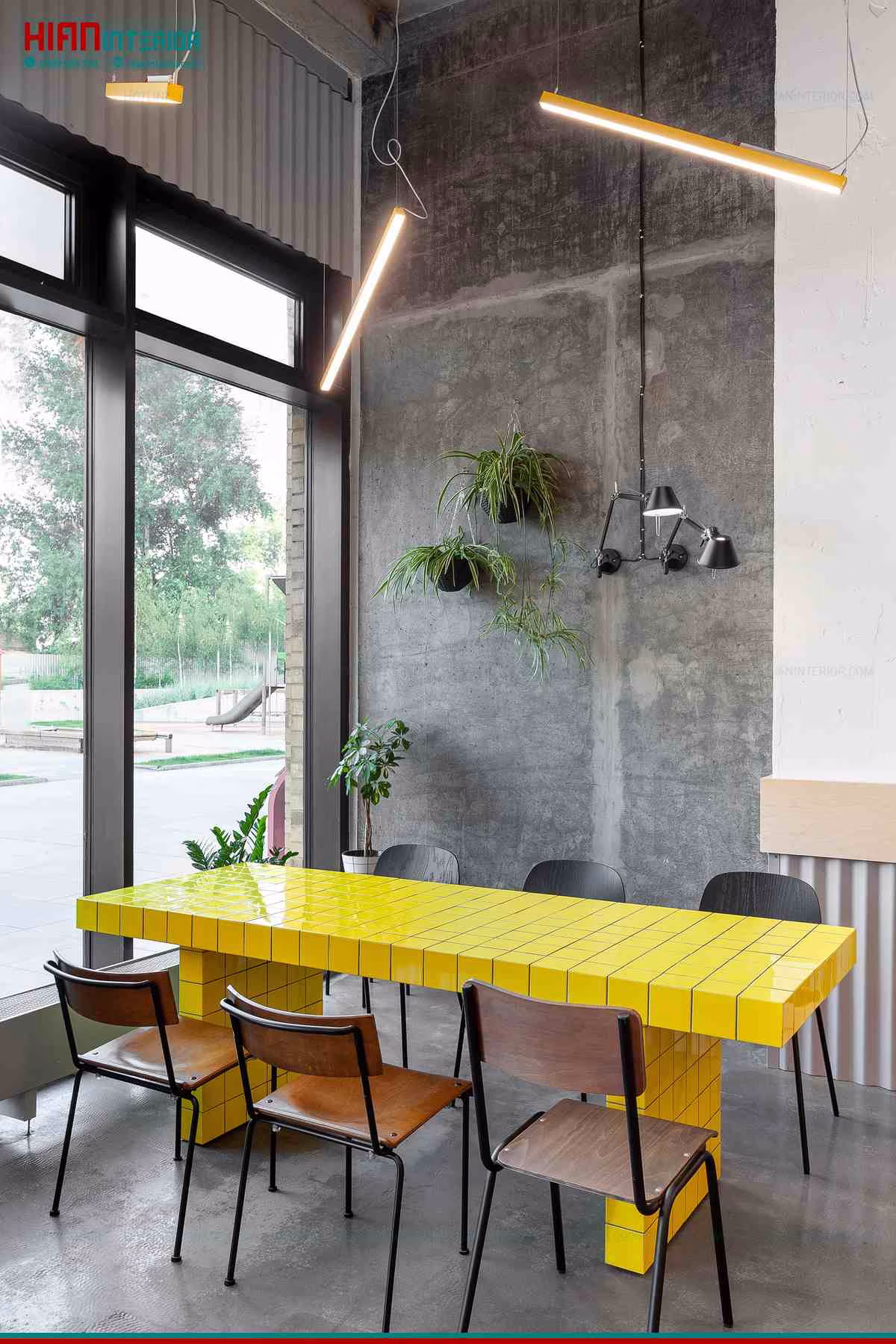Quán Cafe Hiện Đại Thoáng Mát