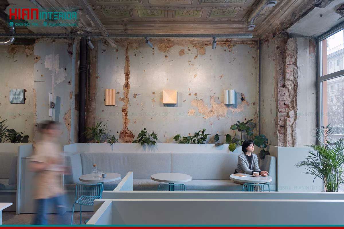Quán Cafe Hiện Đại Tối Ưu Chỗ Ngồi