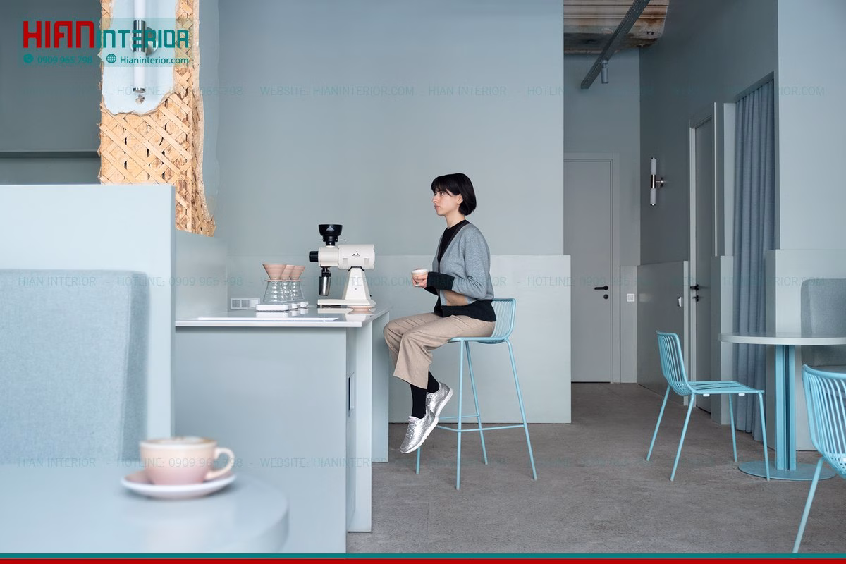 Quán Cafe Hiện Đại Tối Ưu Chỗ Ngồi
