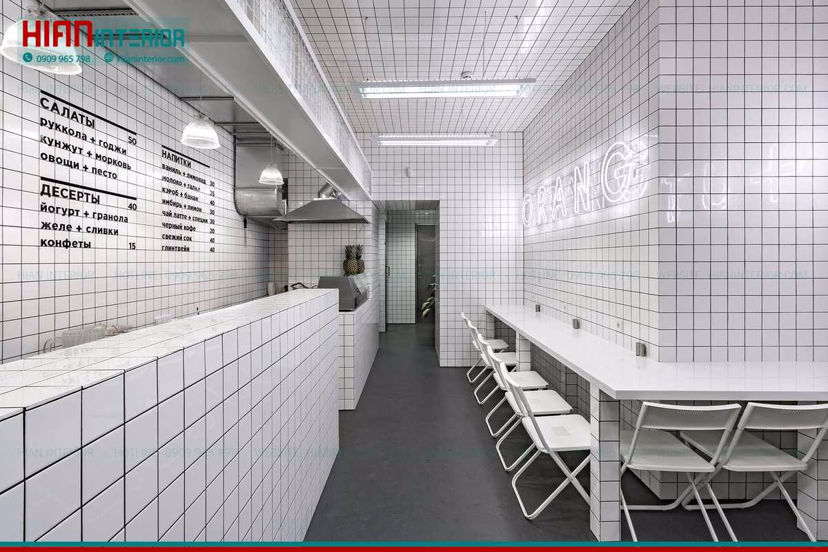 Quán Cafe Hiện Đại Không Gian Rộng
