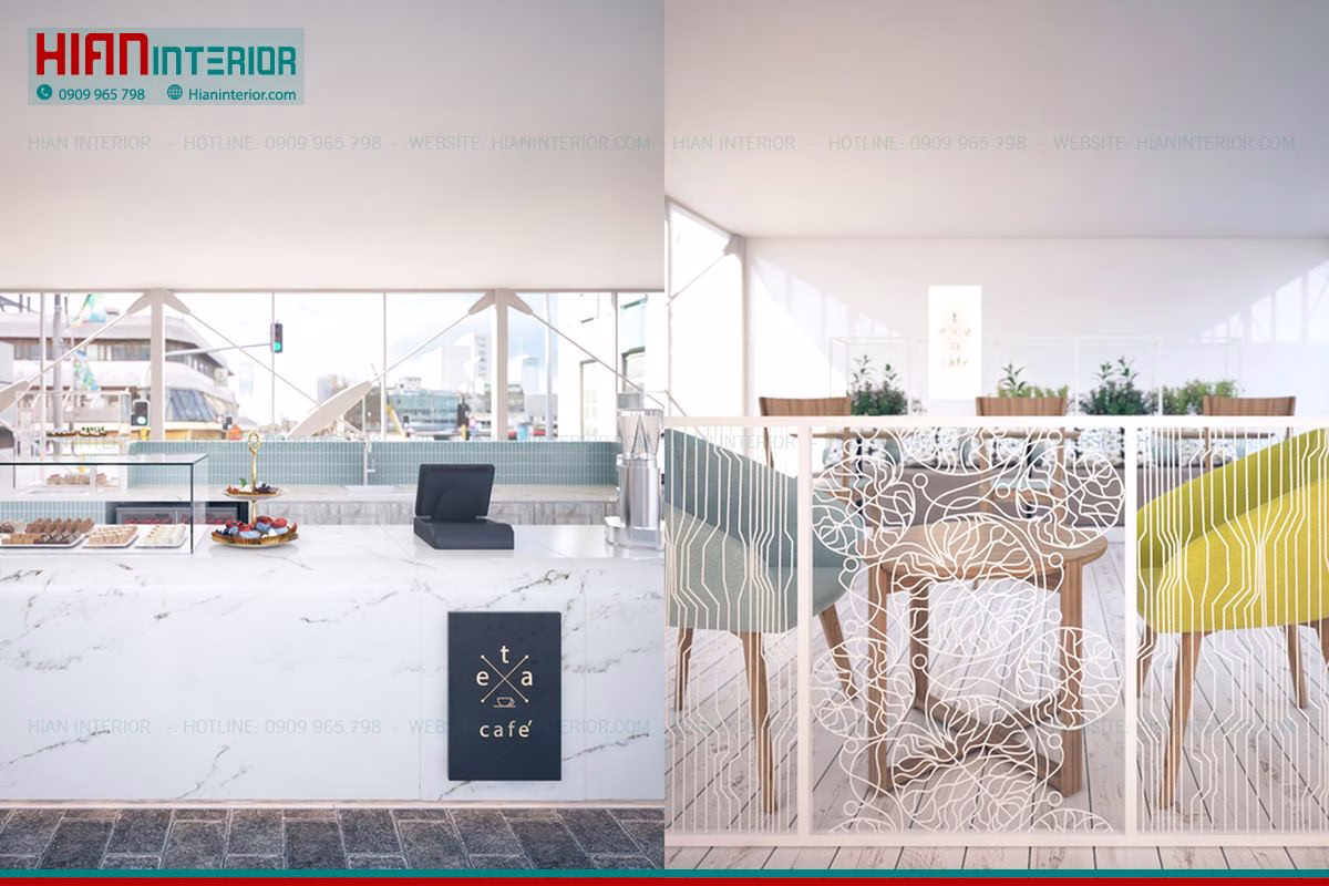 Setup Quán Cafe Hiện Đại Giá Rẻ