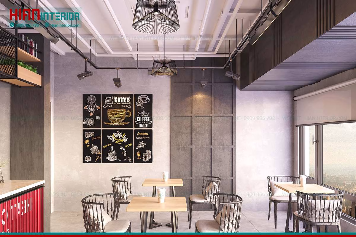 Mô Hình Quán Cafe Hiện Đại