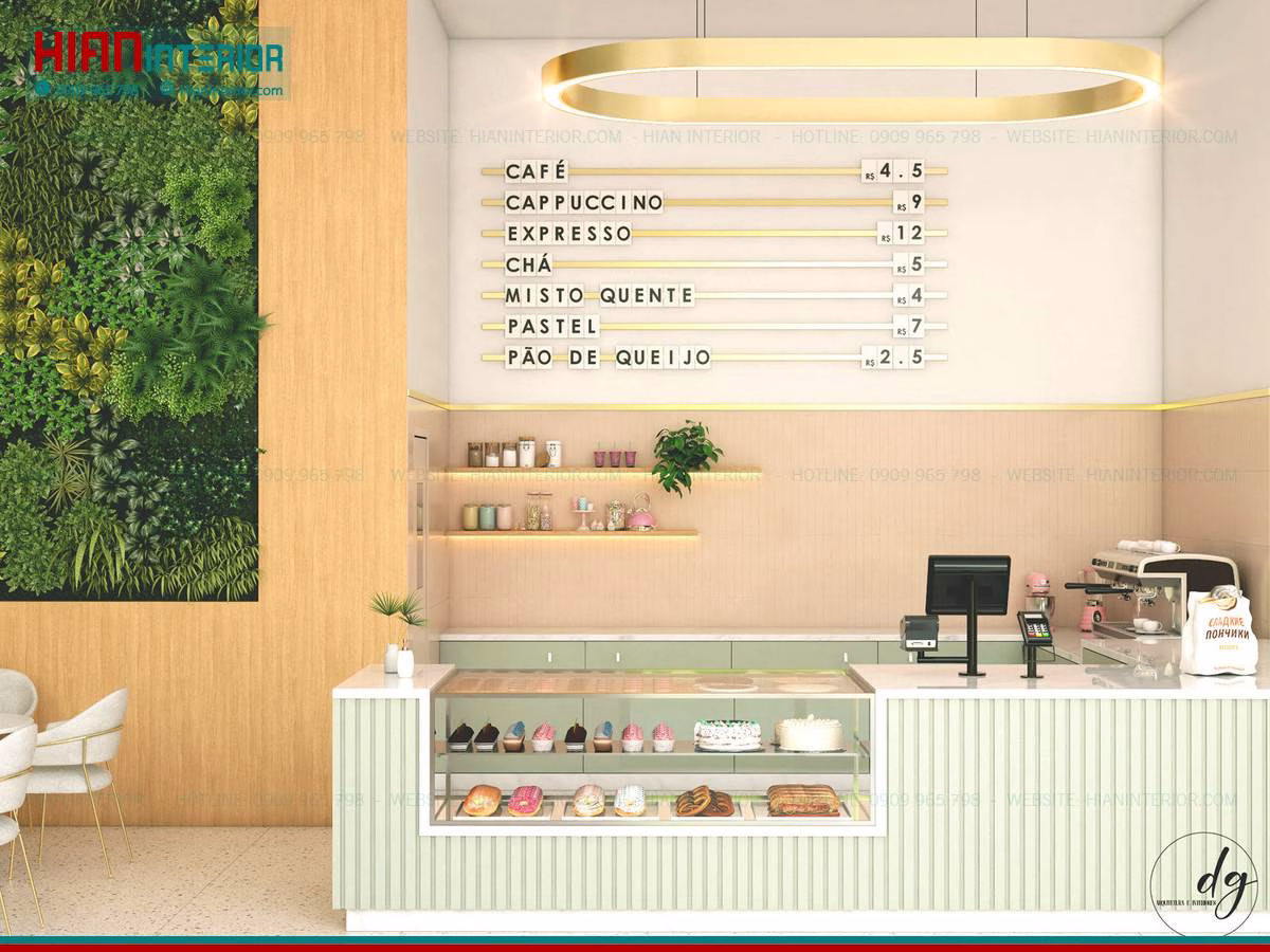 Thi Công Quán Cafe Hiện Đại Trọn Gói