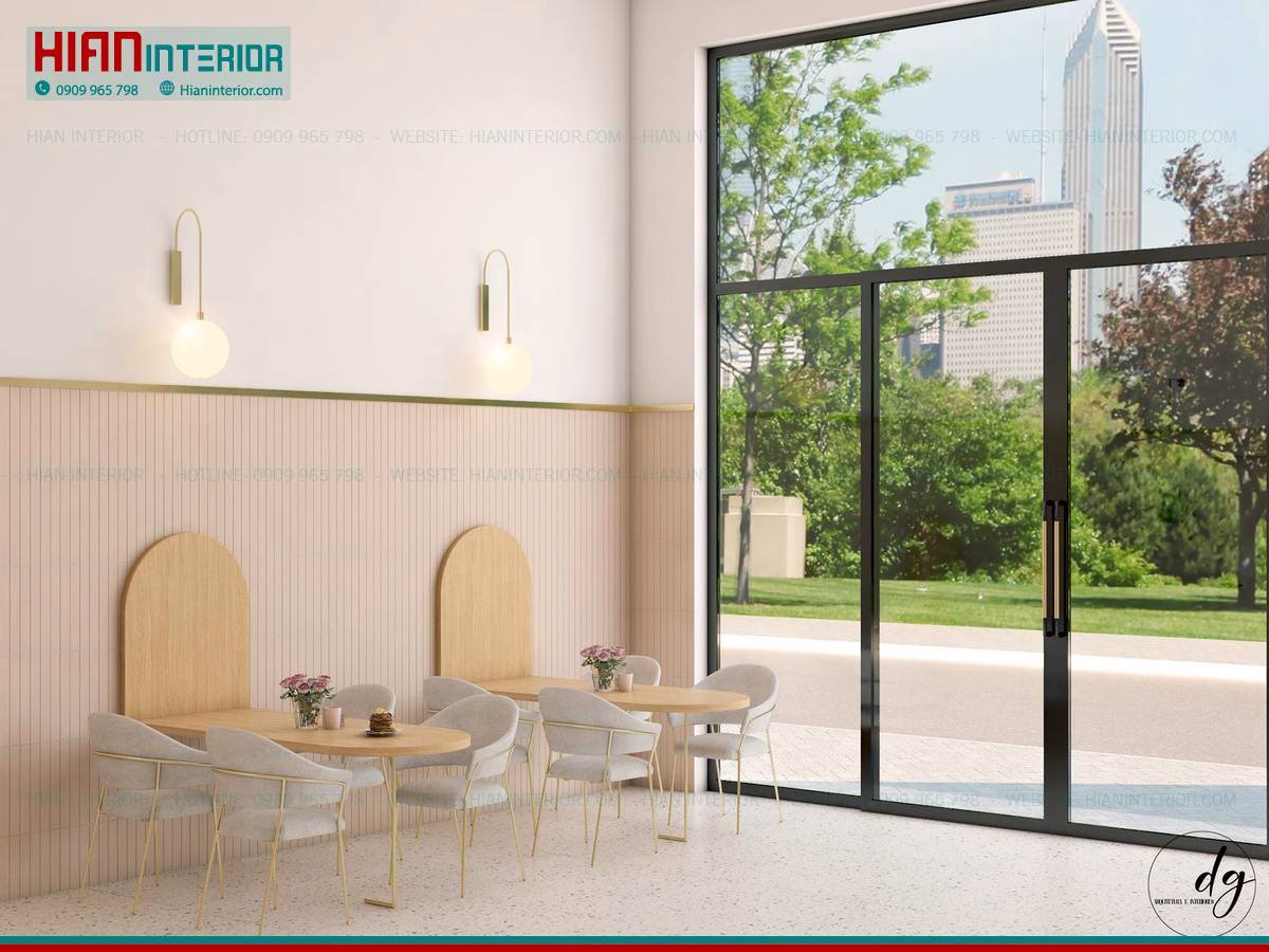 Thi Công Quán Cafe Hiện Đại Trọn Gói