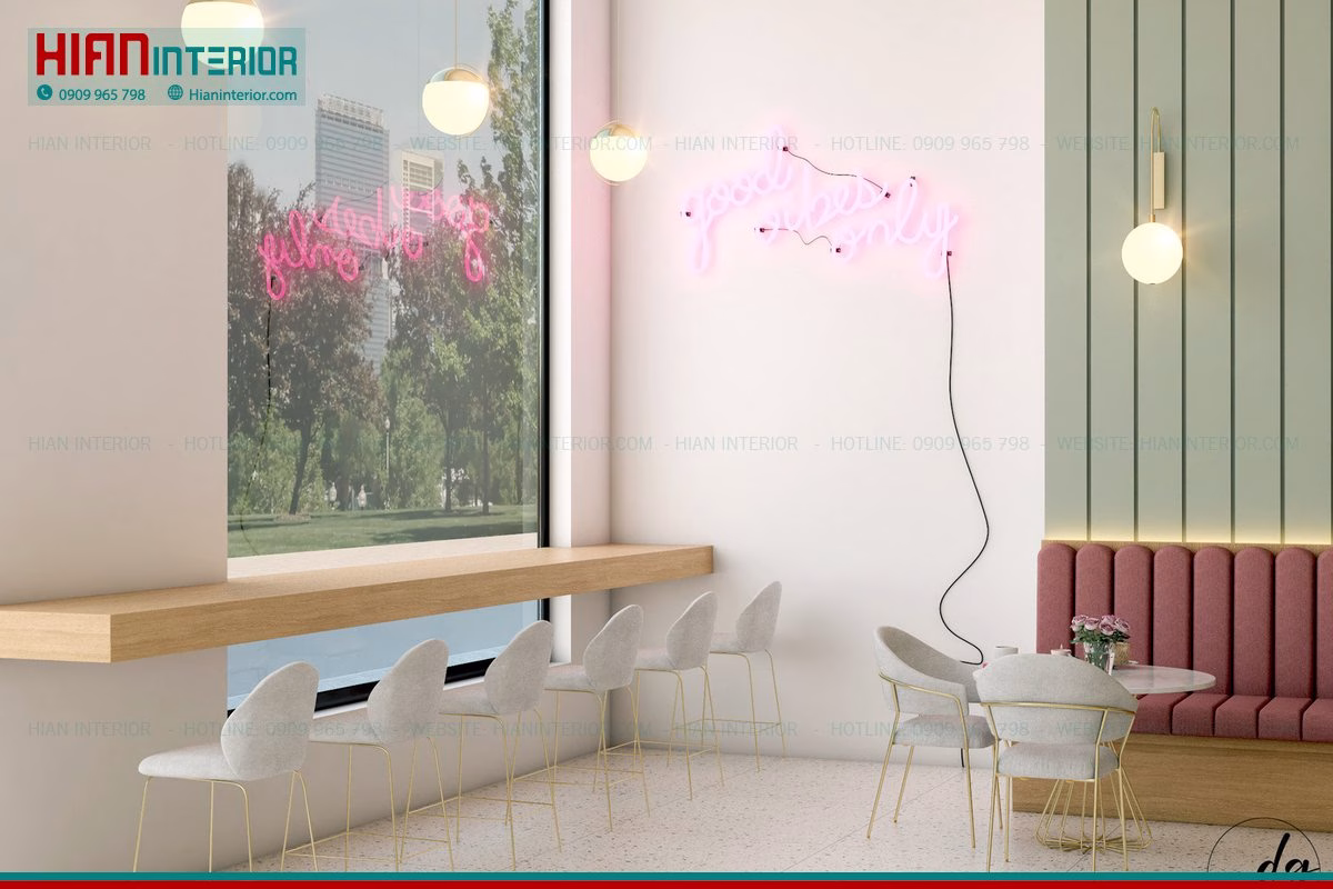 Thi Công Quán Cafe Hiện Đại Trọn Gói