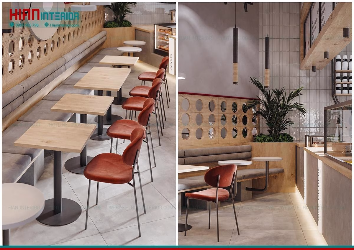 Quán Cafe Hiện Đại Cho Người Mới