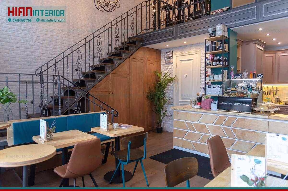 Mẫu Quán Cafe Hiện Đại Đẹp