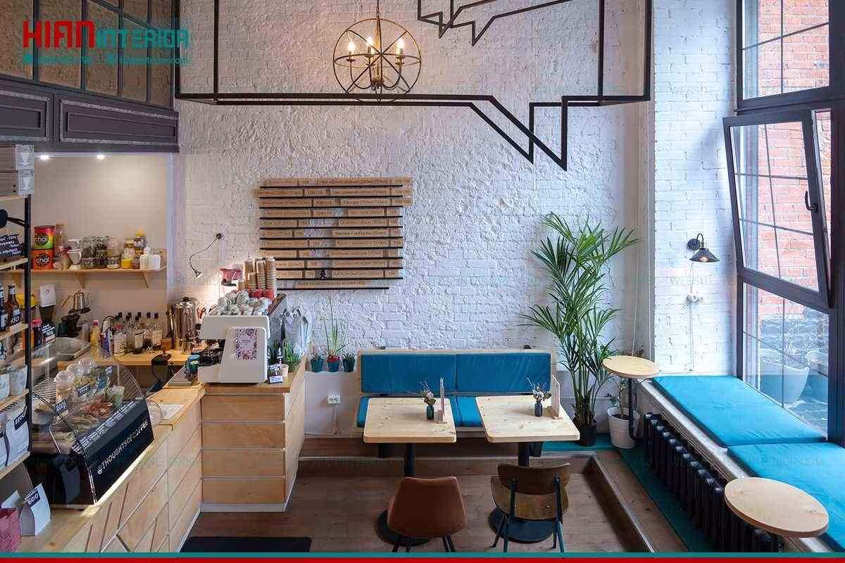 Mẫu Quán Cafe Hiện Đại Đẹp