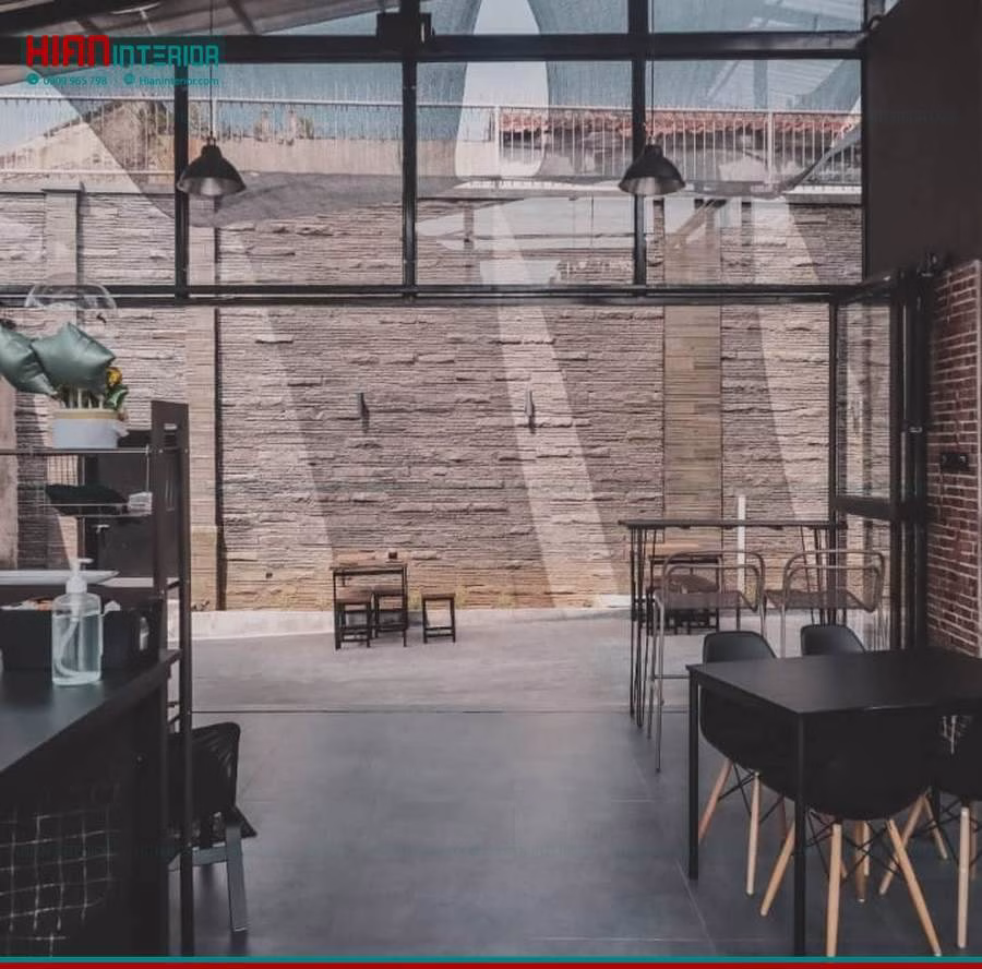 Quán Cafe Khung Thép