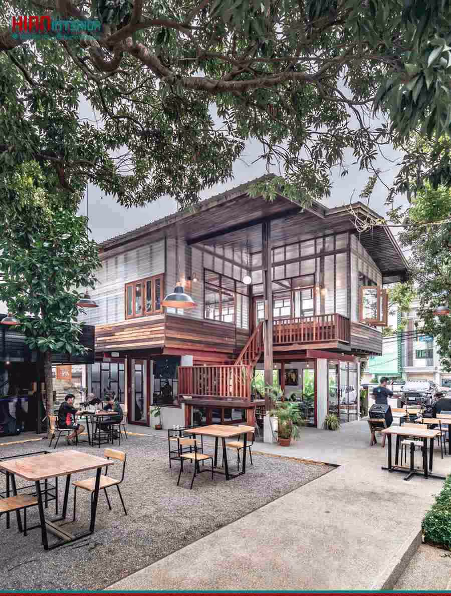 Báo Giá Quán Cafe Khung Thép